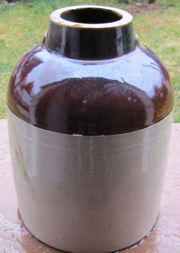 brown jug