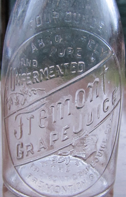 fremont grape juice bottle