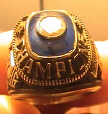 gold hockey ring