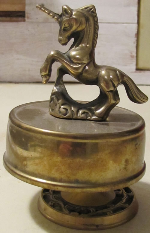 brass unicorn