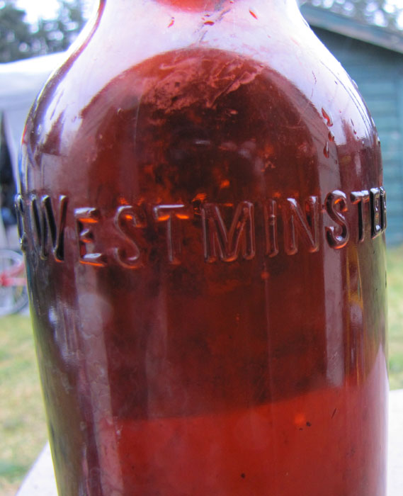 new westminister brewery bottle